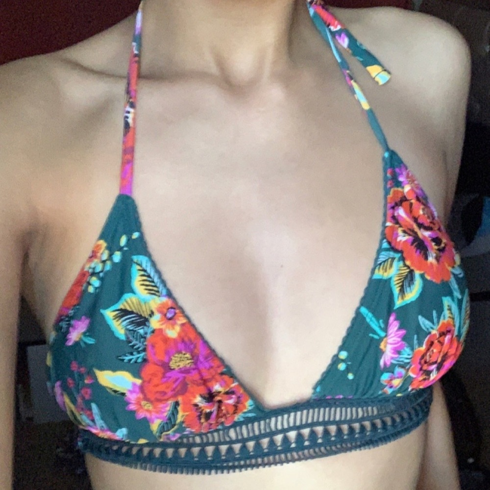 Floral Print Bikini top